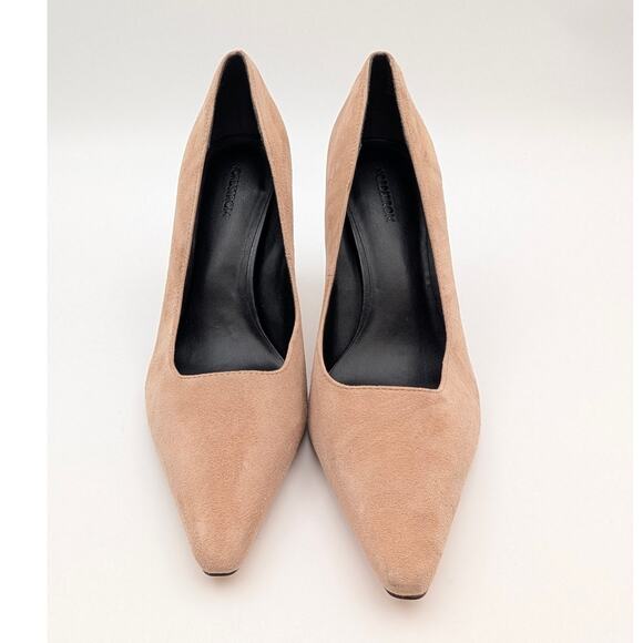 Nordstrom Lexxy Pointed Toe Heel Pumps Women's Tan Light Size US8M EU39 - Picture 2 of 11